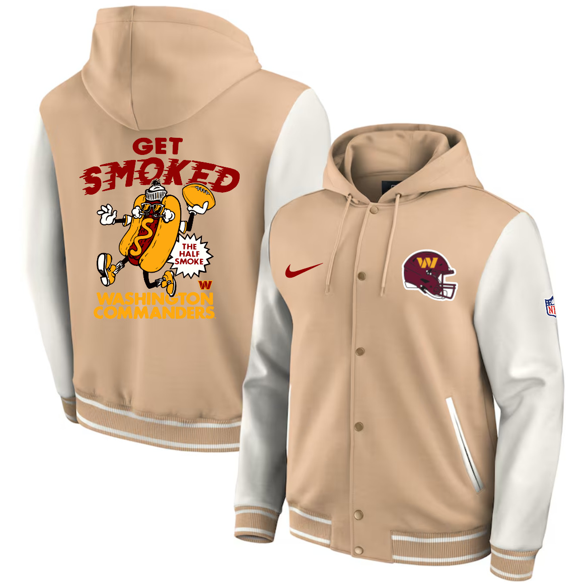 Men 2025 NFL Washington Commanders jacket syle 1